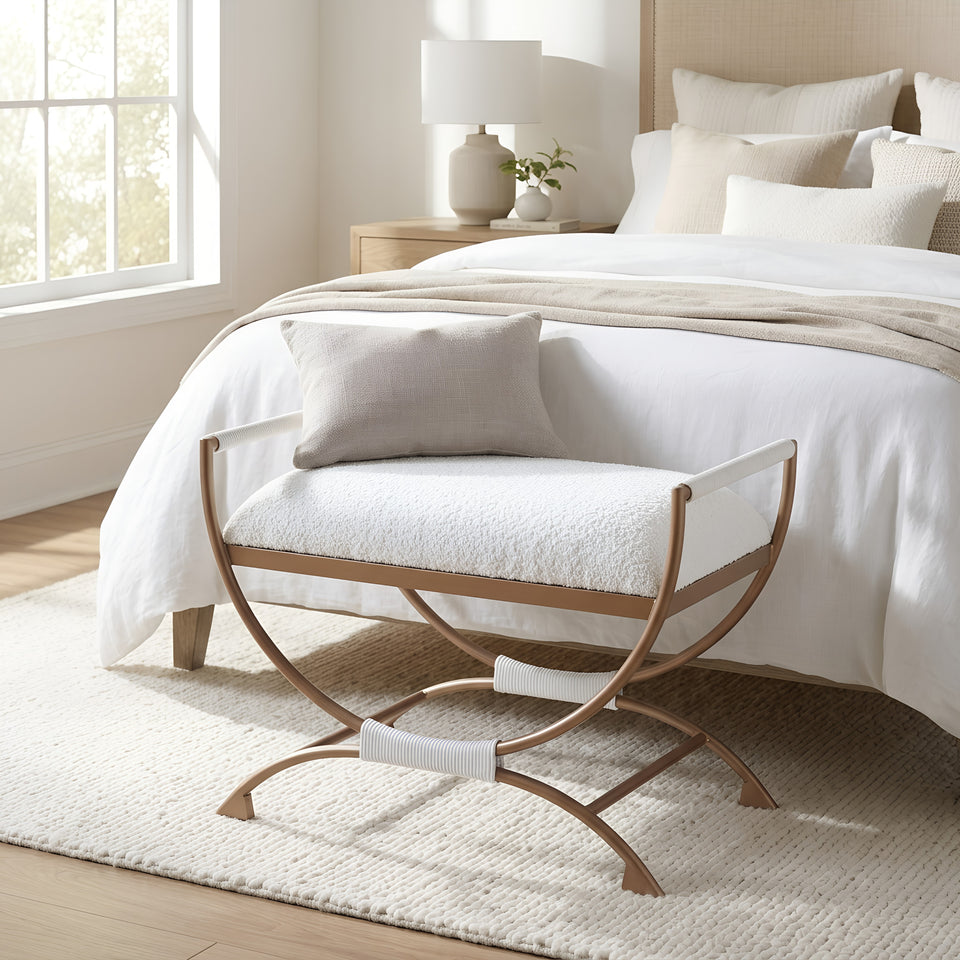 The Piece That Makes Your Bedroom Feel <em>Finished.</em>