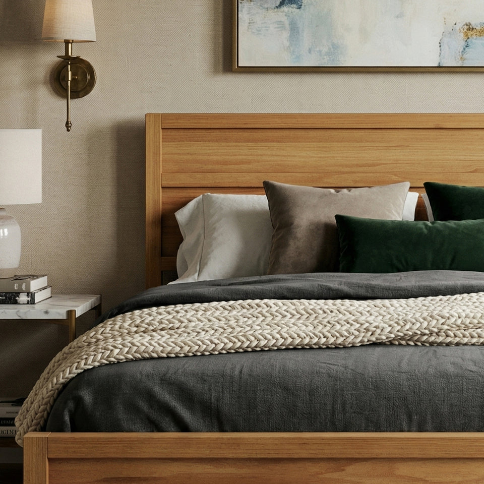 A Headboard That <em>Says Something</em>