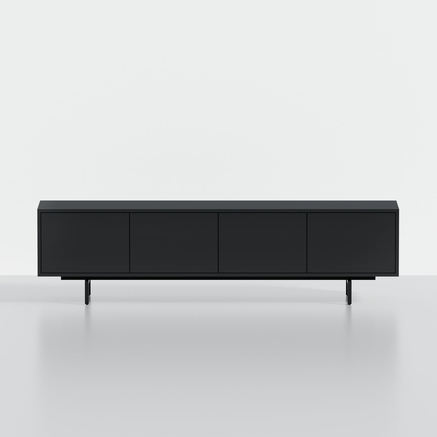 ComfIQ Norrhaus 75-Inch Modern TV Stand with 4-Doors