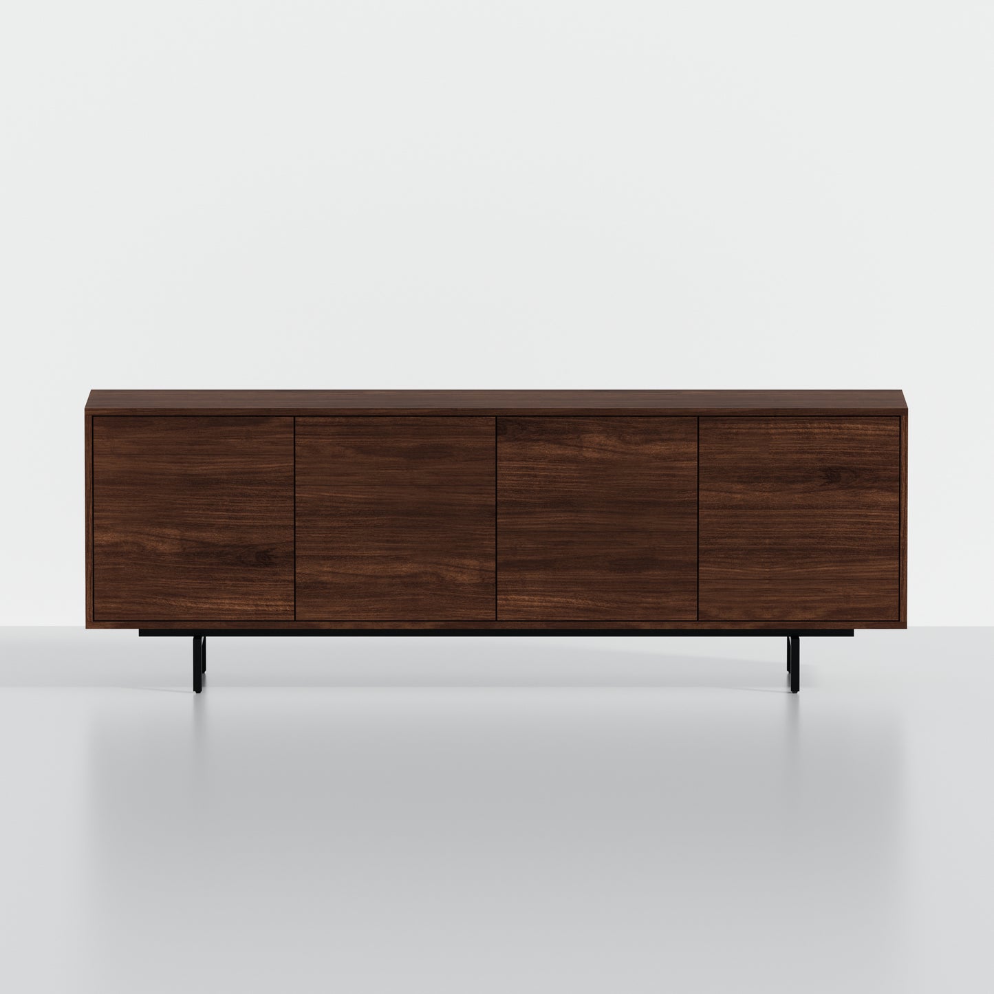 ComfIQ Norrhaus 75-Inch Modern TV Stand with 4-Doors