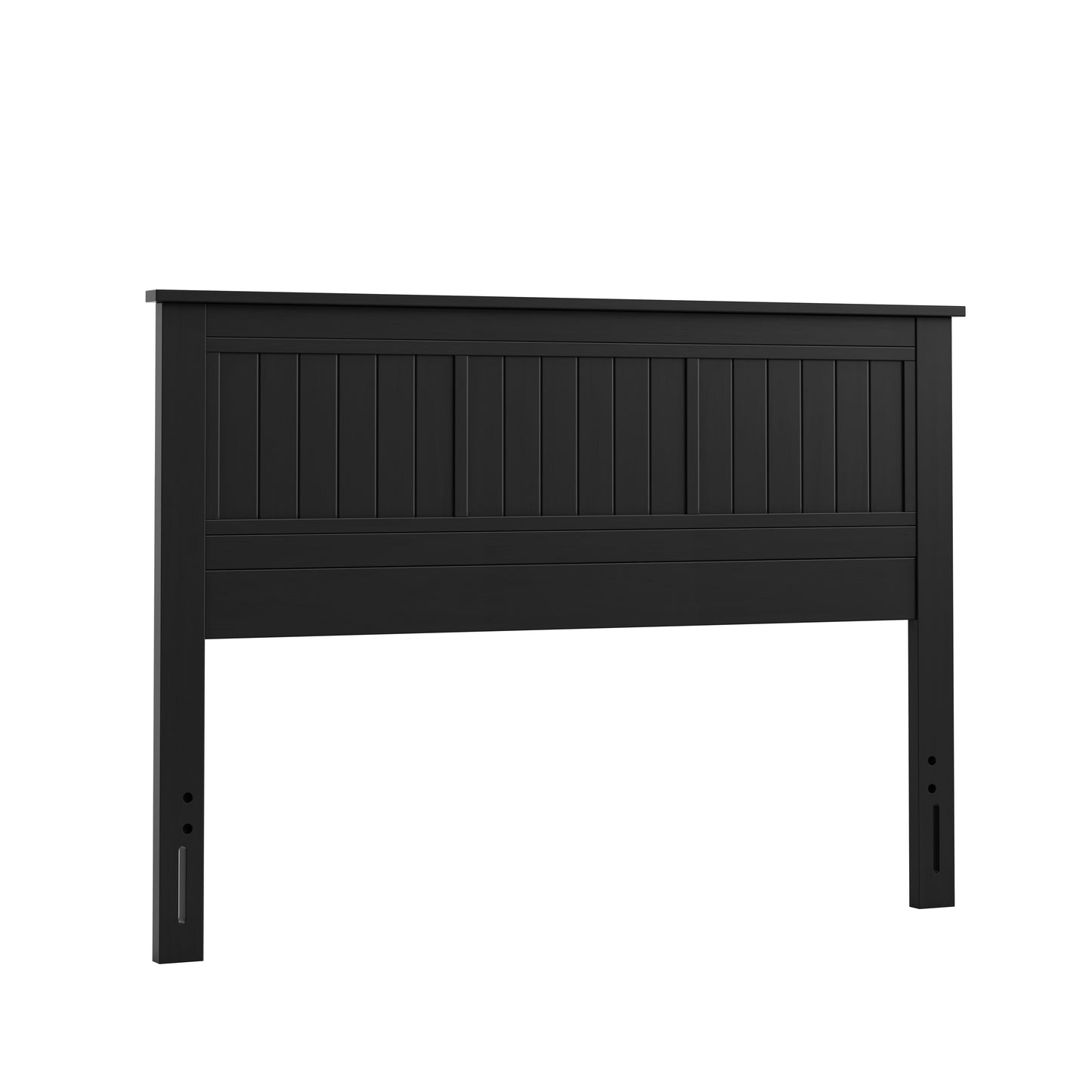 ComfIQ Serene Solid Wood Window-Pane Panel Headboard – Easy Assembly, Casual Coastal Style