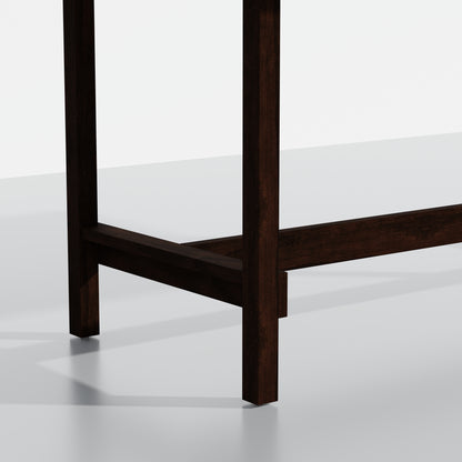 ComfIQ 84" Japandi Split-Top Wood Dining Table
