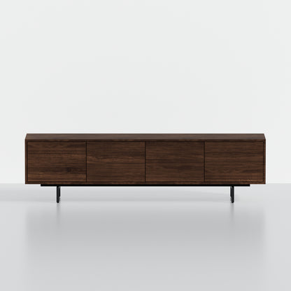 ComfIQ Norrhaus 75-Inch Modern TV Stand with 4-Doors