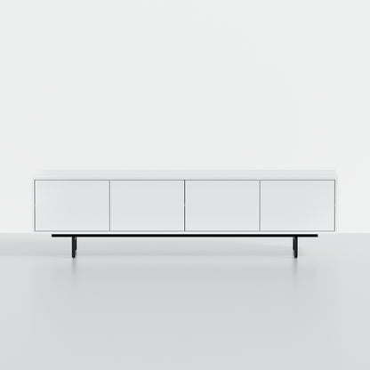 ComfIQ Norrhaus 75-Inch Modern TV Stand with 4-Doors