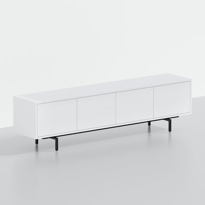 ComfIQ Norrhaus 75-Inch Modern TV Stand with 4-Doors